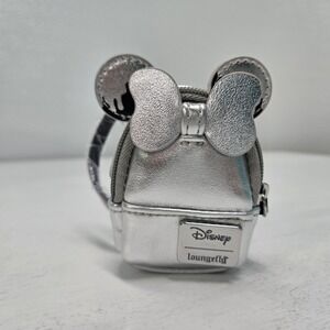Disney nuiMOs Loungefly 100 Years of Wonder Minnie Mouse Platinum Keychain Charm